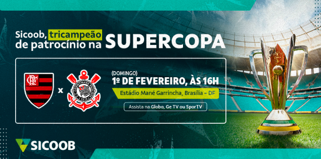 Sicoob entra em campo como patrocinador oficial da Supercopa Rei 2026
