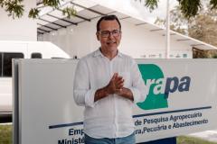 Lúdio comemora Embrapa da Baixada Cuiabana: "produção de alimentos saudáveis e geração de riqueza e renda"