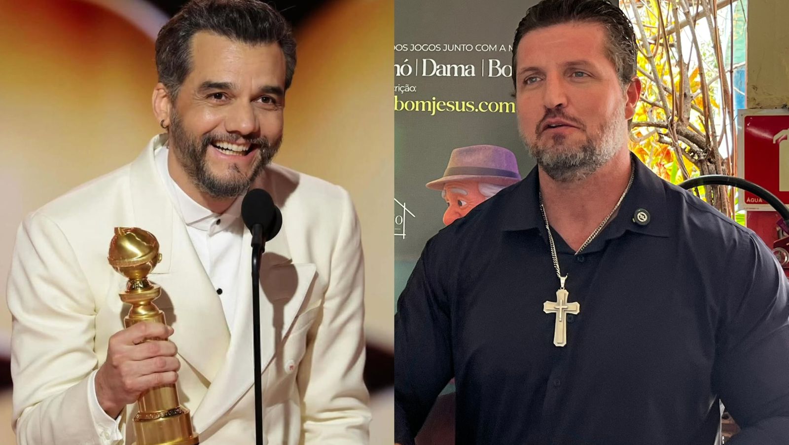 Ranalli ironiza Wagner Moura após críticas a Bolsonaro no Globo de Ouro "E o lacre de ouro vai para"