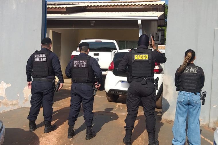Policiais são alvos de operação e têm R$ 1 milhão bloqueado em investigação contra organização criminosa em MT e GO