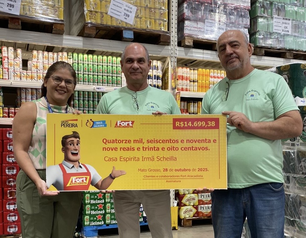 Troco Solidário arrecada quase R$ 15 mil para entidade filantrópica em Cuiabá