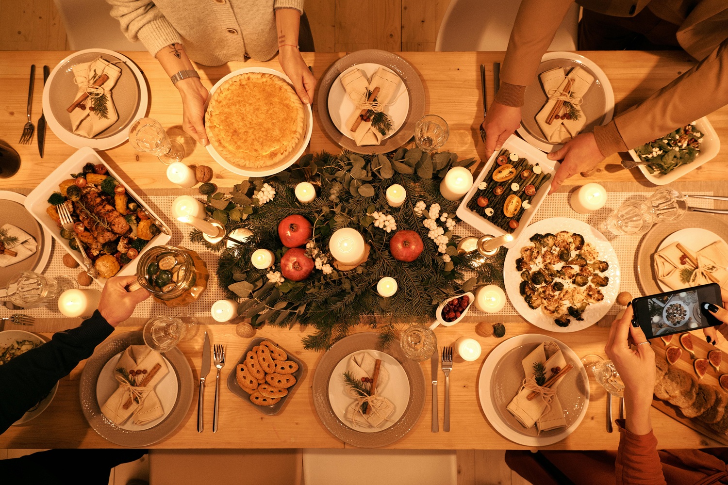 Ceia de Natal: O equilíbrio entre o banquete saboroso e a saúde
