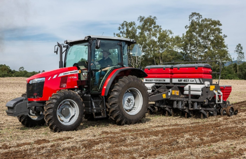 Massey Ferguson apresenta novos tratores no Show Rural Coopavel