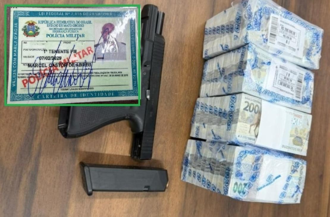 Justiça converte para preventiva prisão de PM suspeito de movimentar mais de R$ 66 milhões sem origem em MT