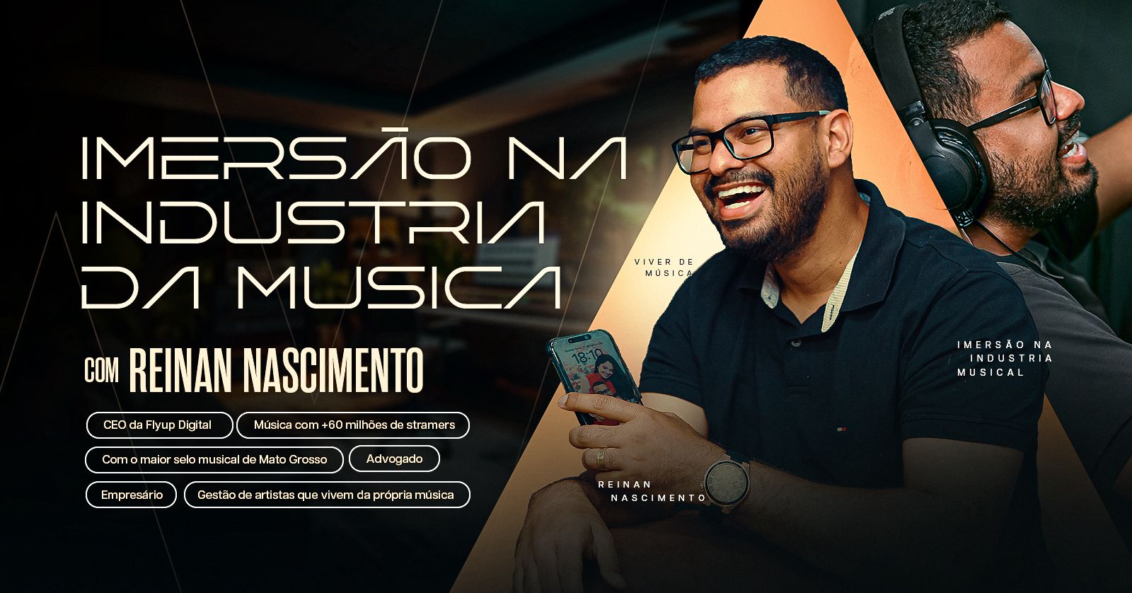 SUGESTÃO DE RELEASE: Cuiabá recebe imersão que revela os bastidores e as oportunidades da indústria da música