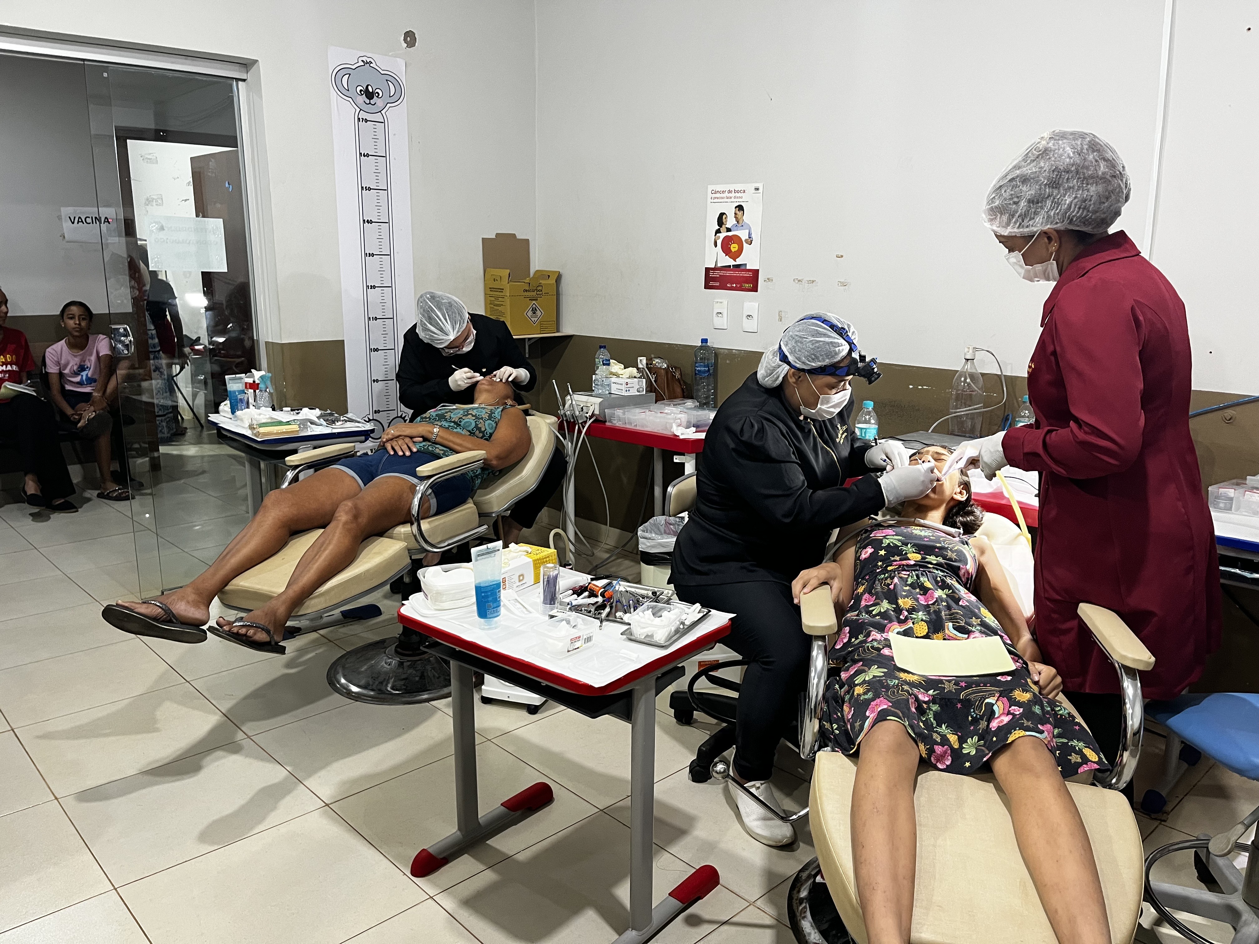 Atendimento odontológico gratuito 