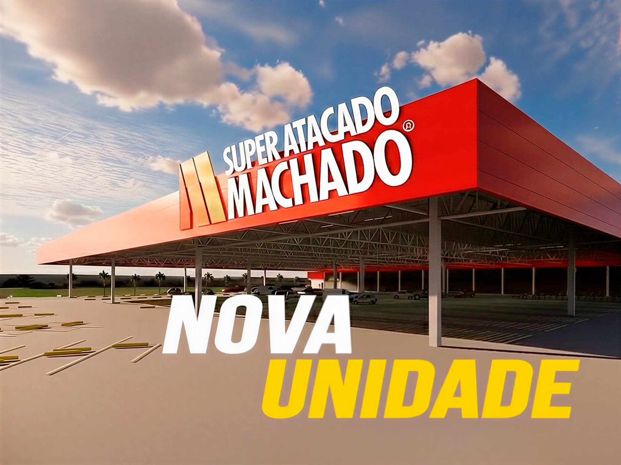 Grupo Machado anuncia Super Atacado 163, novo gigante do atacarejo em Sinop