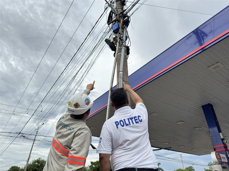 Após ano recorde, operação contra furto de energia começa 2026 com prisões em Cuiabá