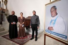 "Buscávamos alguém de fé e encontramos em Virginia Mendes", diz padre ao convidá-la para ser madrinha da beatificação  