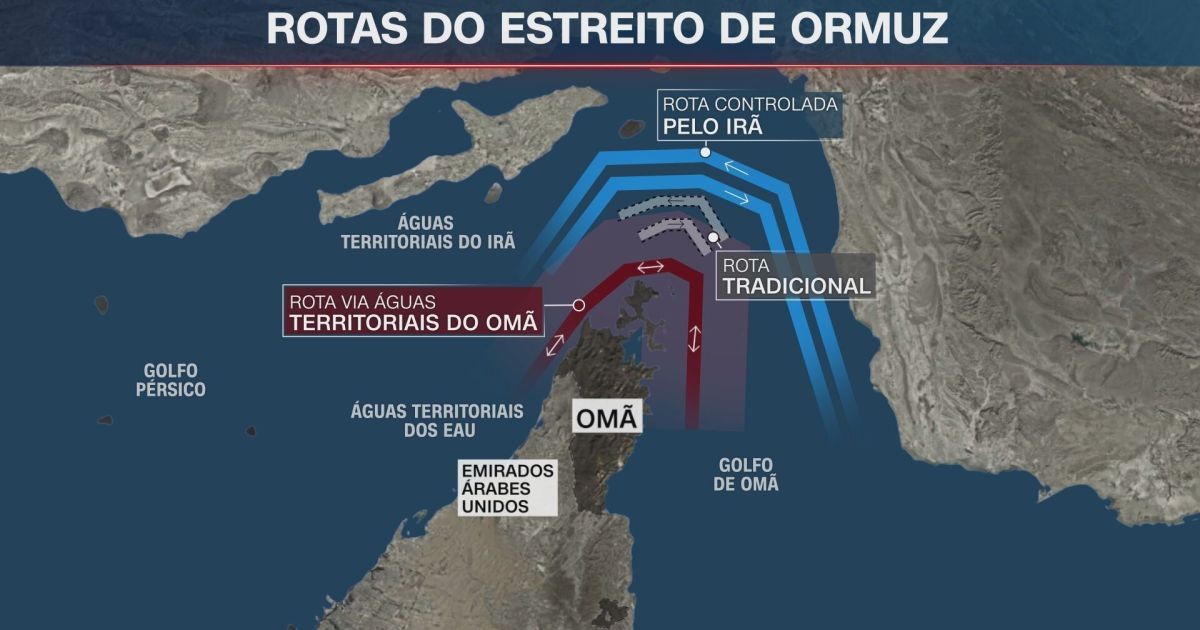 Irã manterá estreito de Ormuz fechado até que EUA cumpram condições