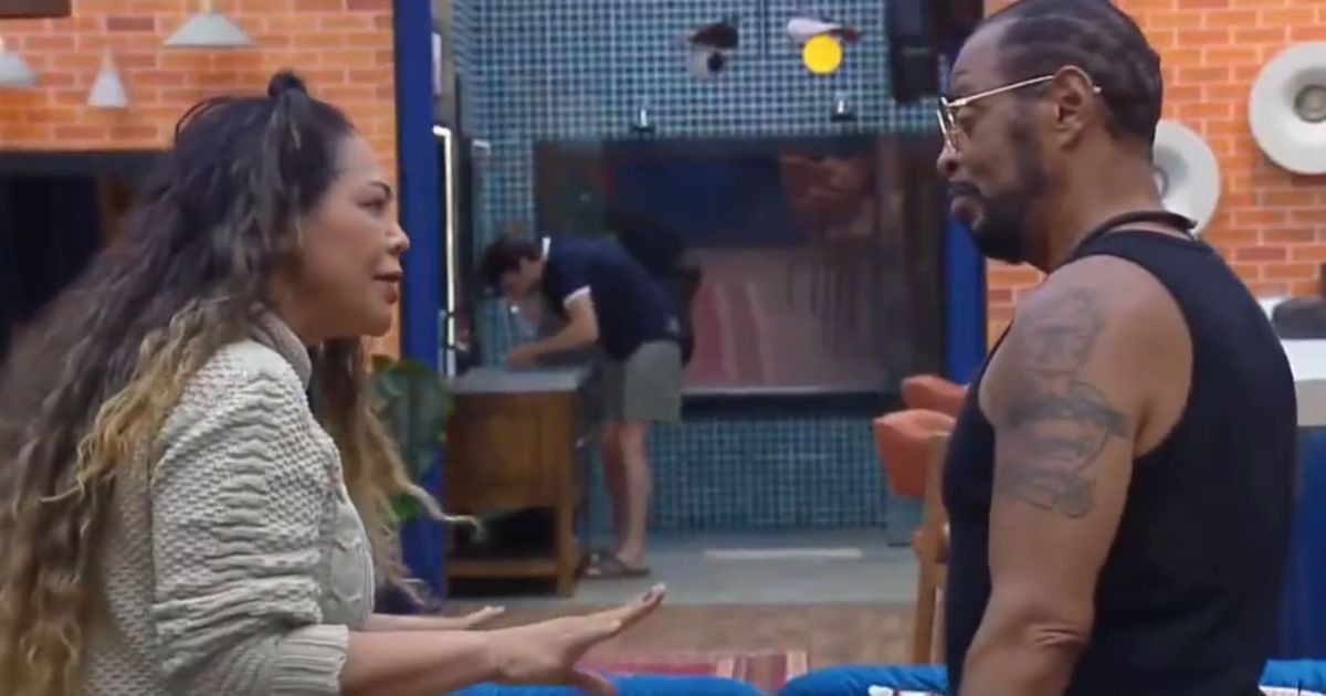 Thaíde discute com Darlin em “A Fazenda”: “Não preciso pegar sua energia”