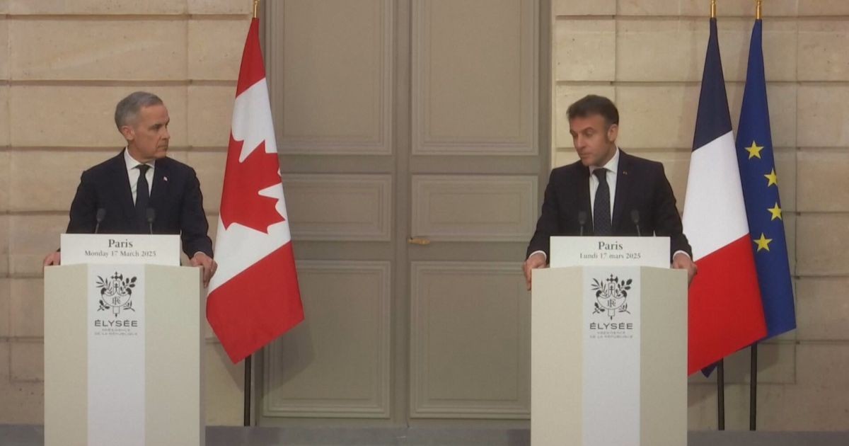 Canadá e França reforçam laços em meio a tensões com os EUA