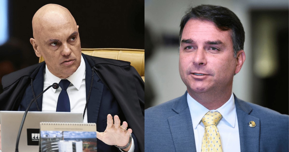 Flávio diz que Moraes “implodiu” a democracia sob “pretexto de protegê-la”
