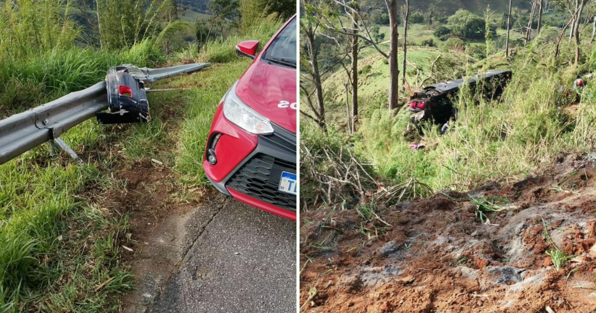 Motorista de ônibus que caiu em ribanceira em SP é preso por homicídio