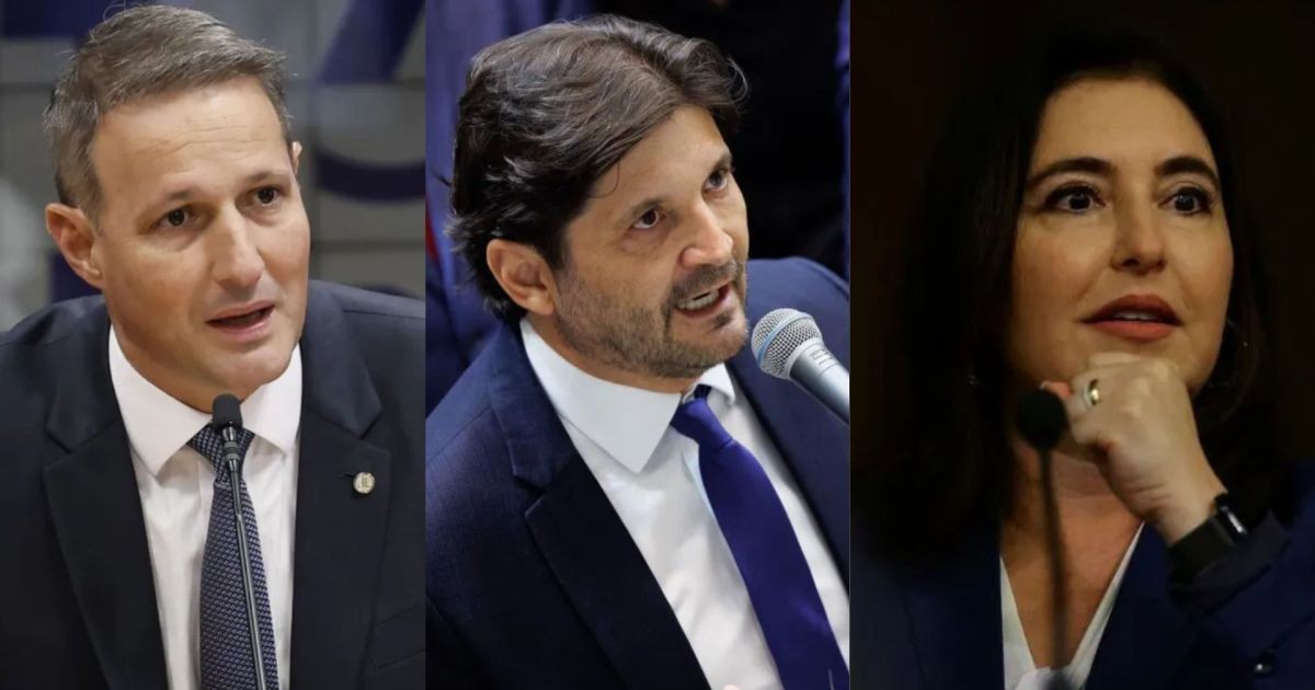 Real Time: Derrite, André do Prado e Tebet empatam ao Senado em SP