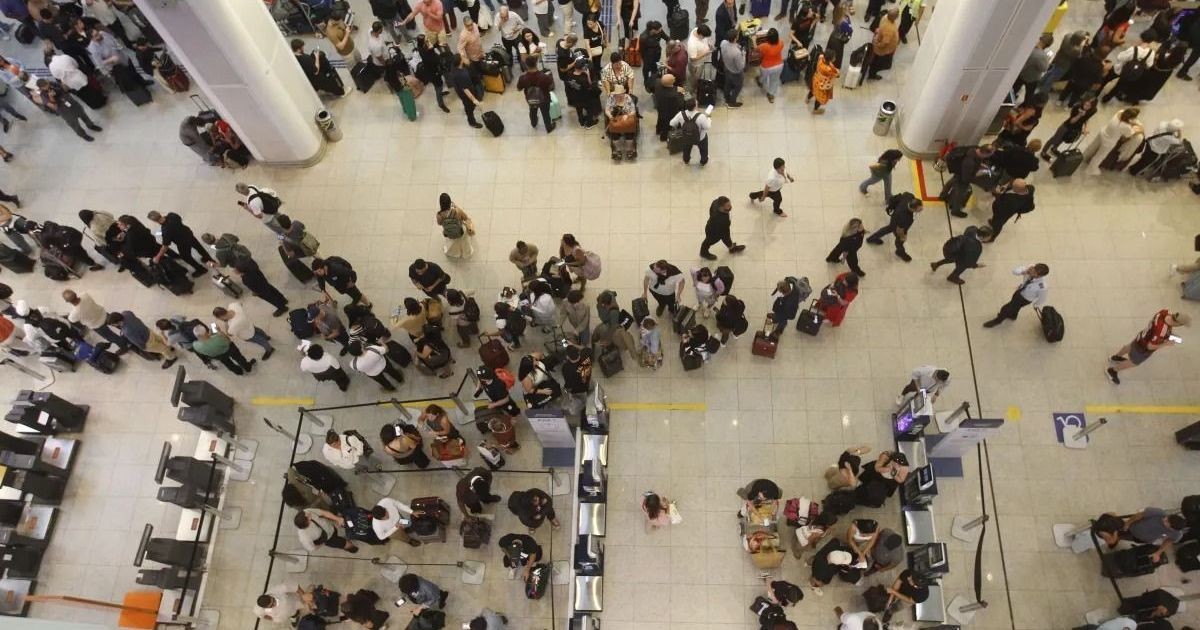 Movimento aéreo de passageiros cresce 2,5% em agosto