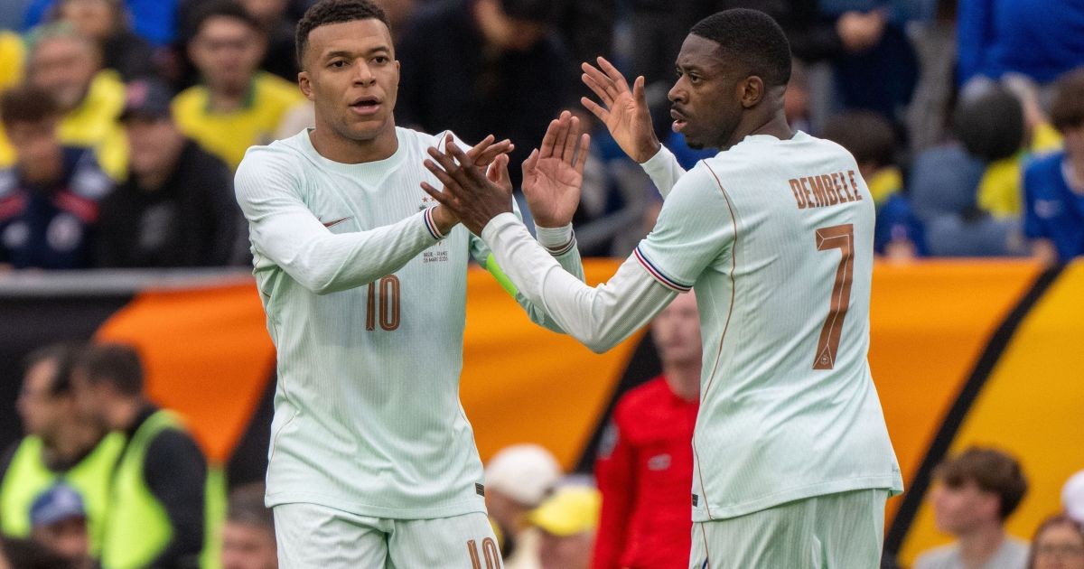Mbappé esclarece confusão com Dembélé por Bola de Ouro: “Muito tranquilo”