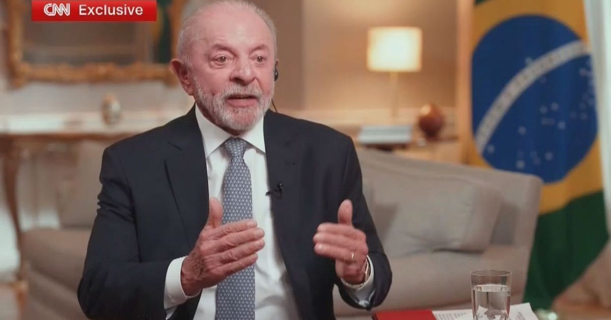 Se EUA não quiserem negociar, teremos de tomar providências, diz Lula à CNN