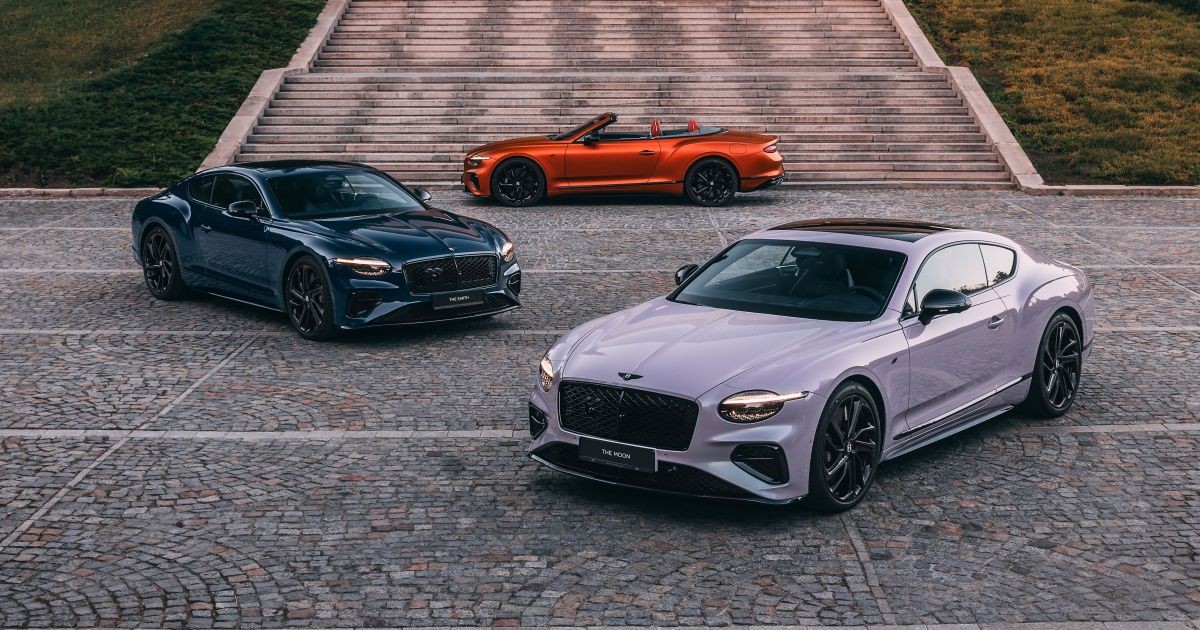 Bentley revela trio de Continental GTs inspirados em Copérnico e nos astros