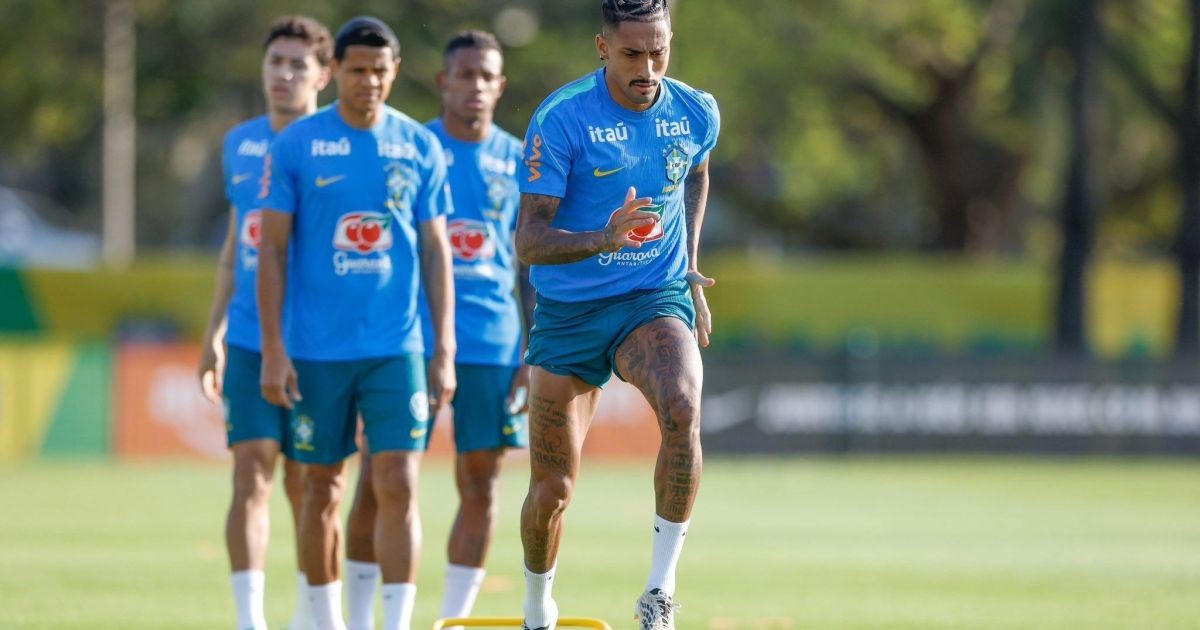 Seleção Brasileira faz primeira atividade com grupo ainda incompleto