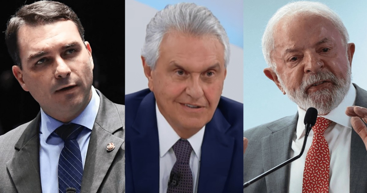 Real Time: Caiado tem 31%; Flávio, 30% e Lula, 26% no 1º turno em GO