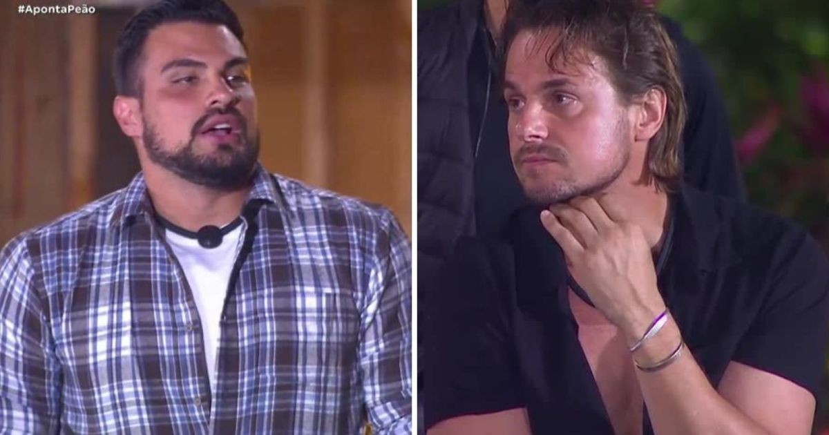 Daniel Erthal chama Renê de “leitoa” em “A Fazenda 18”: “Dorme o dia todo”