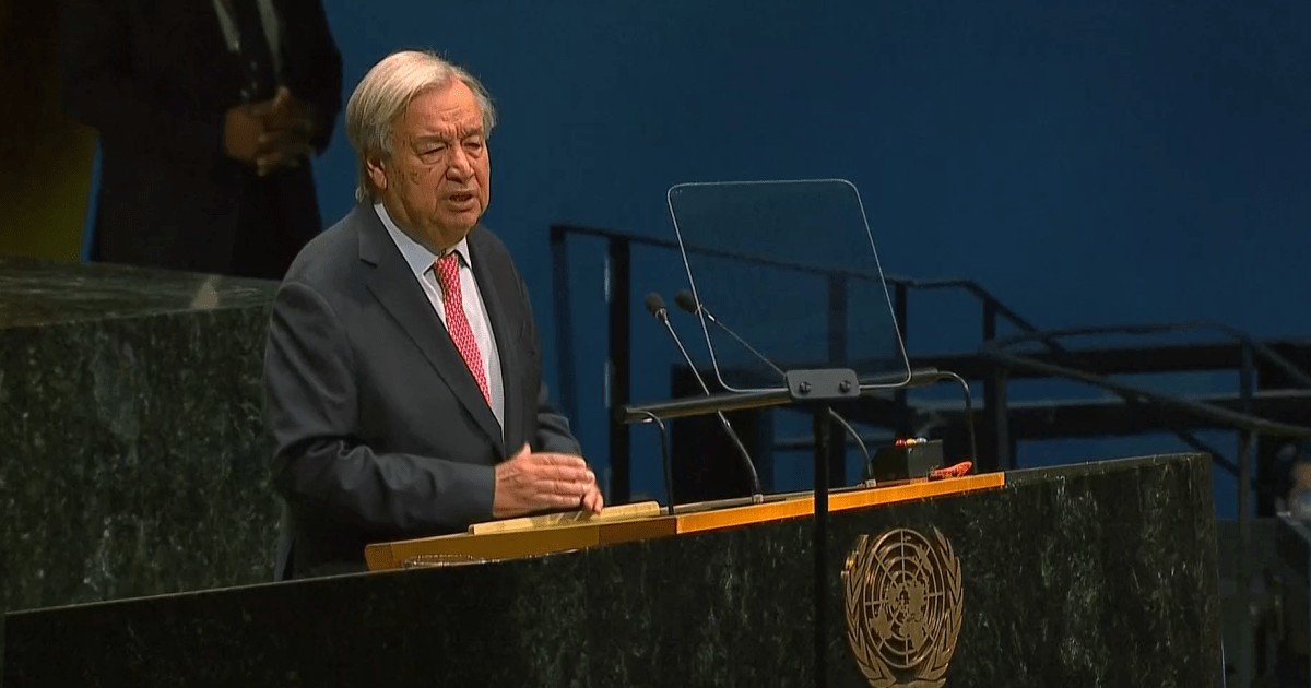Guterres admite que Conselho de Segurança da ONU precisa de reformas