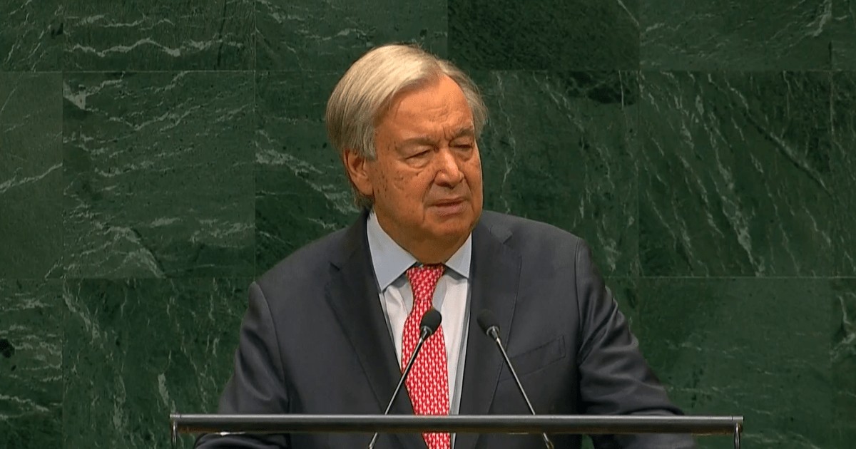 ONU: Guterres compara riscos da IA com armas nucleares