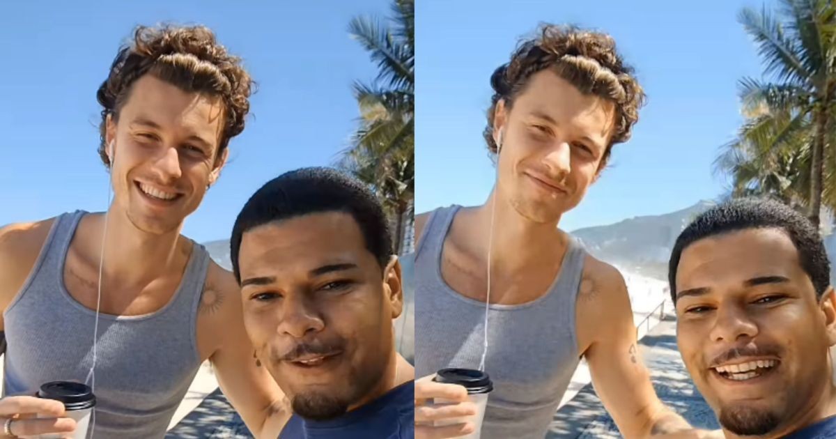 Shawn Mendes paga curso de inglês para vendedor ambulante de praia no RJ