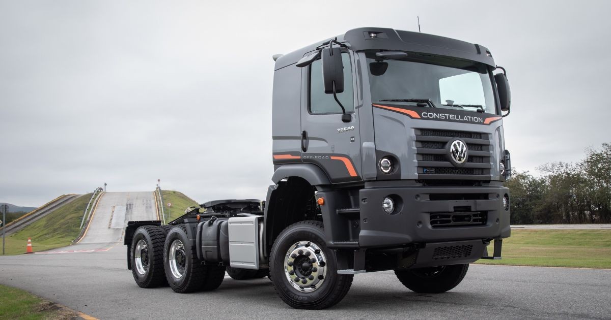 Novo VW Constellation offroad transporta até 91 toneladas