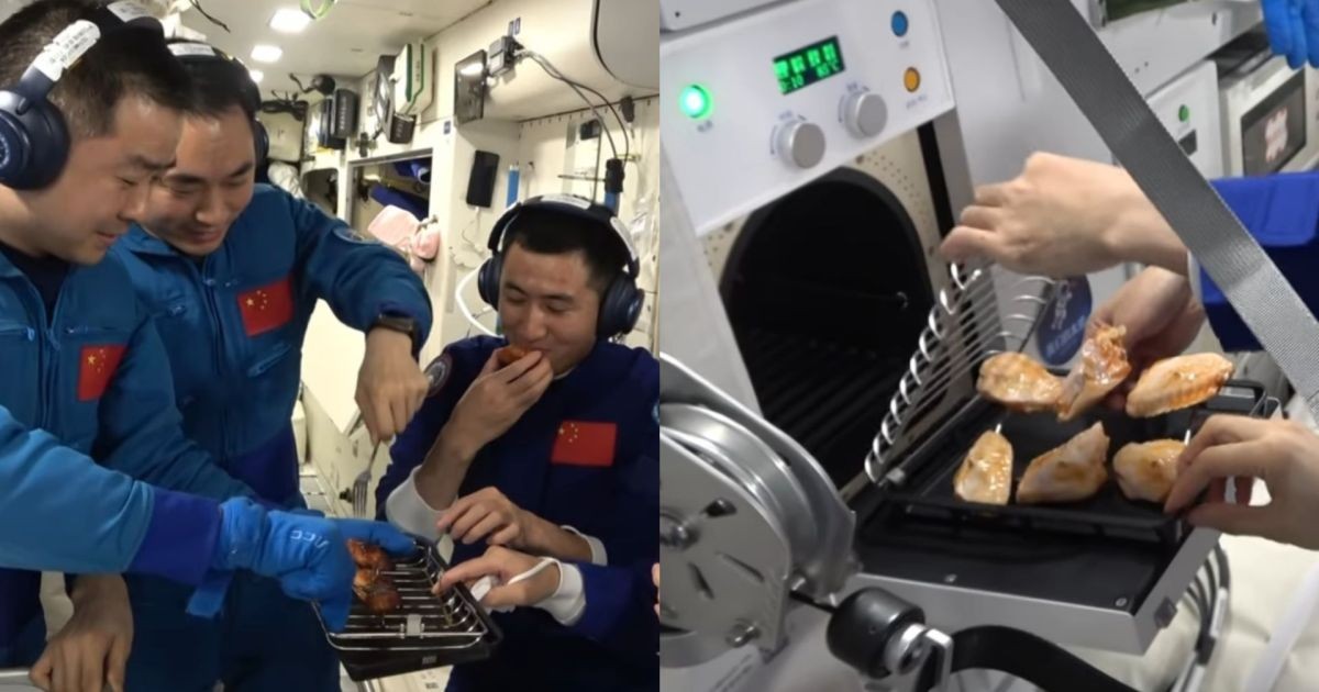 Estação recebe a primeira air fryer desenvolvida para funcionar no espaço; agora, astronautas poderão fazer carnes, asas de frango e bolos