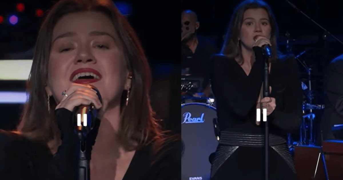 Kelly Clarkson se esforçou para não “soar como um gato morrendo” no palco