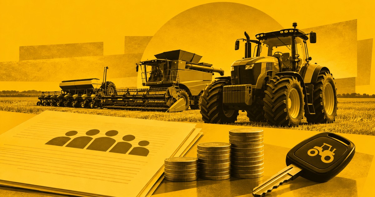 Consórcio de máquinas agrícolas perde força em 2026; veja os dados