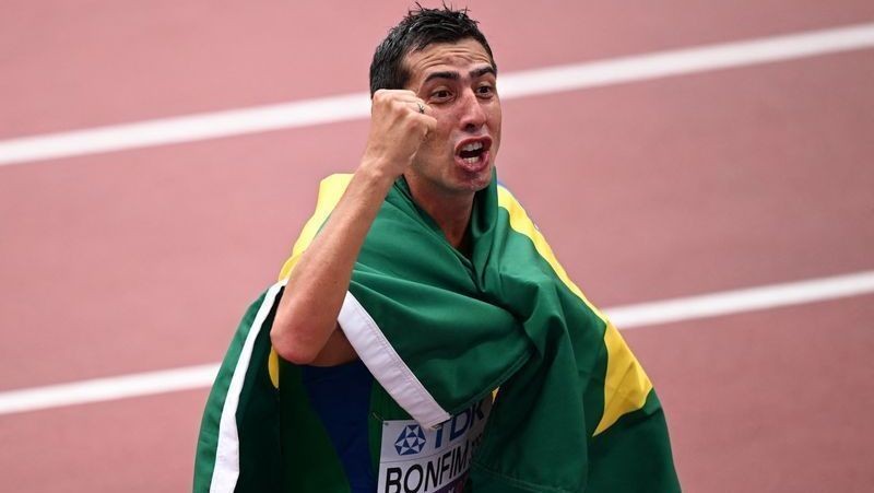 Caio Bonfim conquista ouro na marcha atlética nos Jogos Sul-Americanos