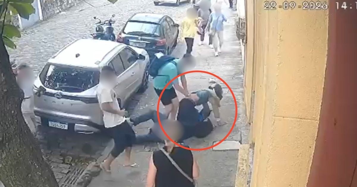 Vídeo: Turista alemão foi ferido ao reagir a tentativa de assalto no Rio