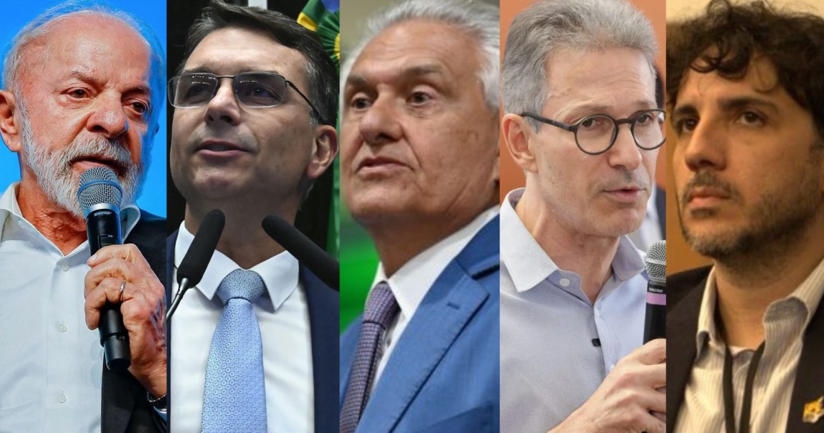 Atlas: Lula empata com Flávio, Caiado, Zema e Renan no 2º turno no RS