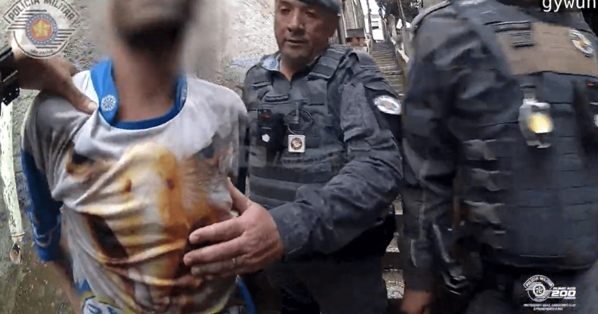SP: Homem é preso por tentativa de feminicídio após filho acionar a PM