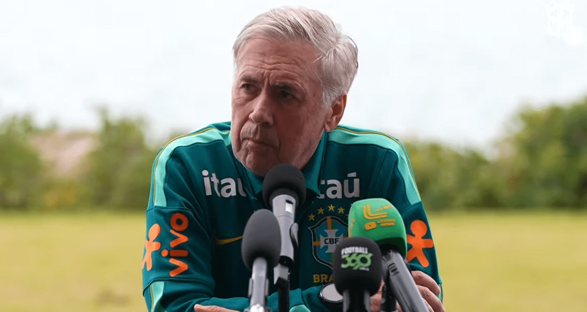 Seleção: Ancelotti exalta Estêvão e minimiza pouco espaço no Chelsea