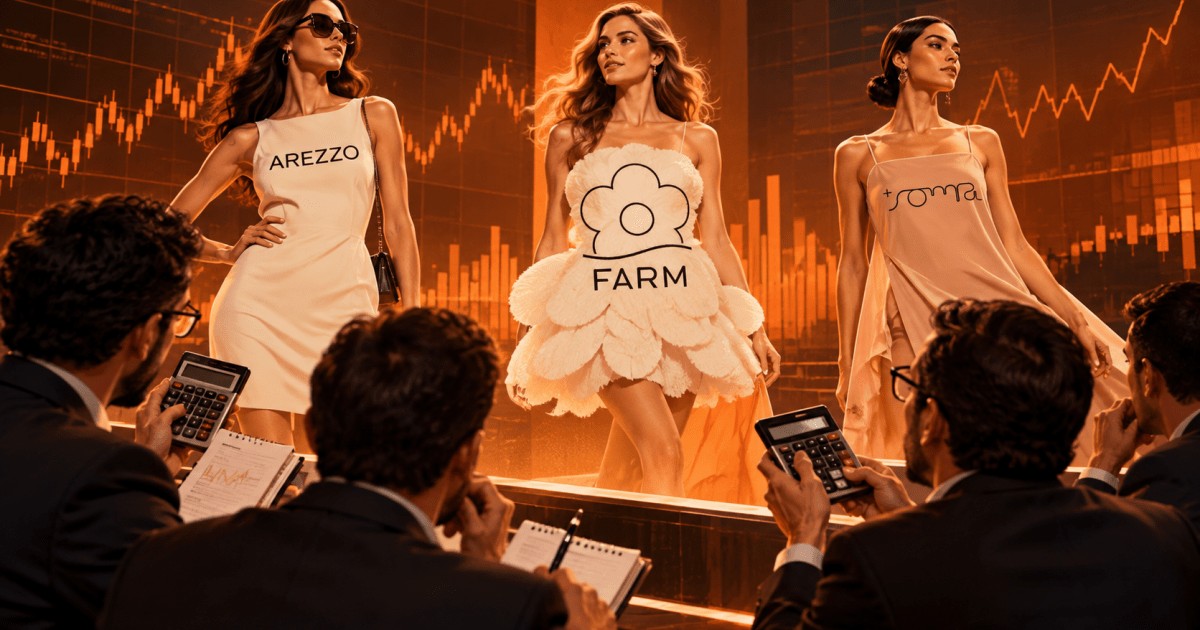 Divisão da Azzas leva mercado a recalcular valor de Farm, Soma e Arezzo