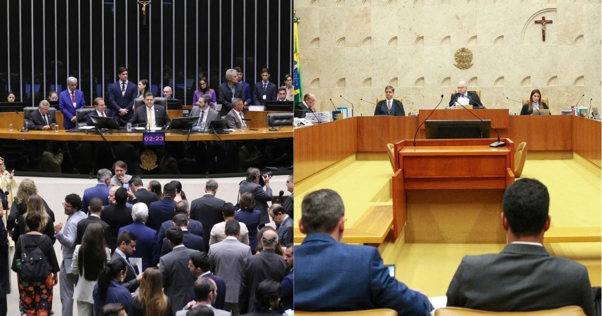 Futura: 64,4% desaprovam Congresso, enquanto 62,6% reprovam STF