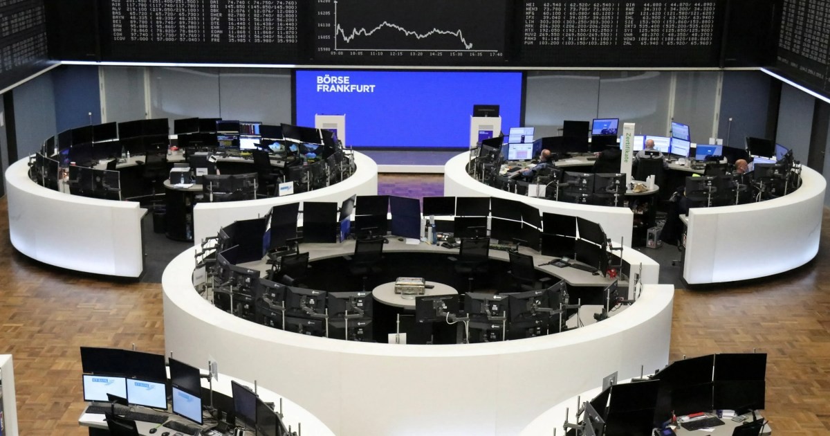Bolsas da Europa caem com escalada do petróleo e juros globais