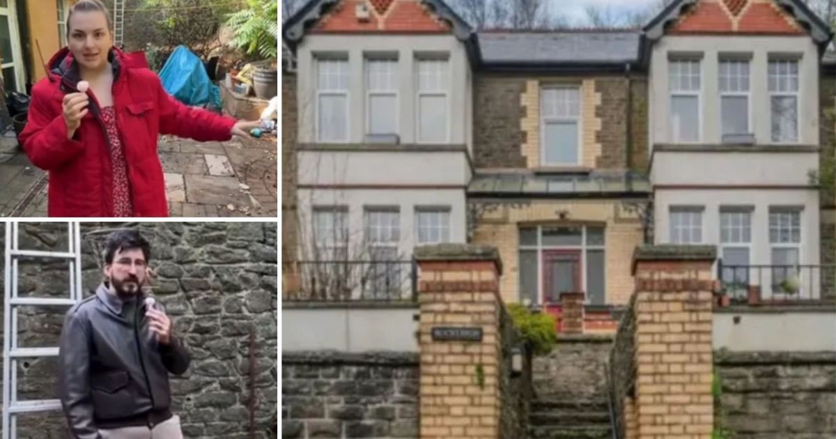 Um casal compra uma casa em uma vila centenária e descobre uma escada secreta que leva a um segundo jardim, com lago e cachoeira