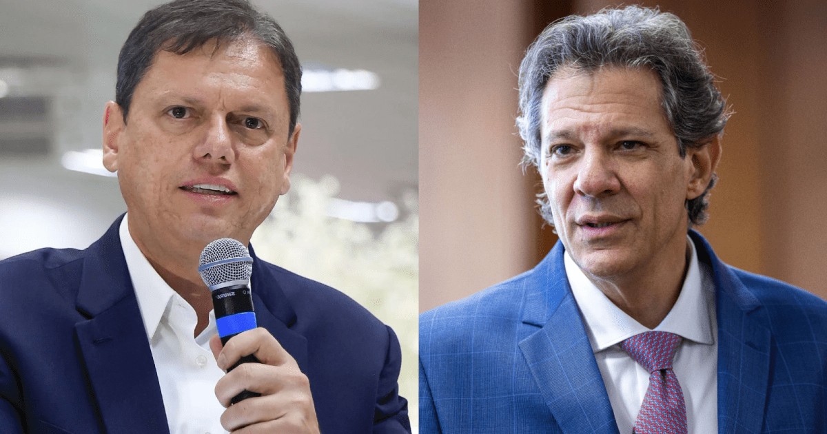 Vox: Tarcísio tem 56,5% no 1º turno em SP; Haddad, 33,4%