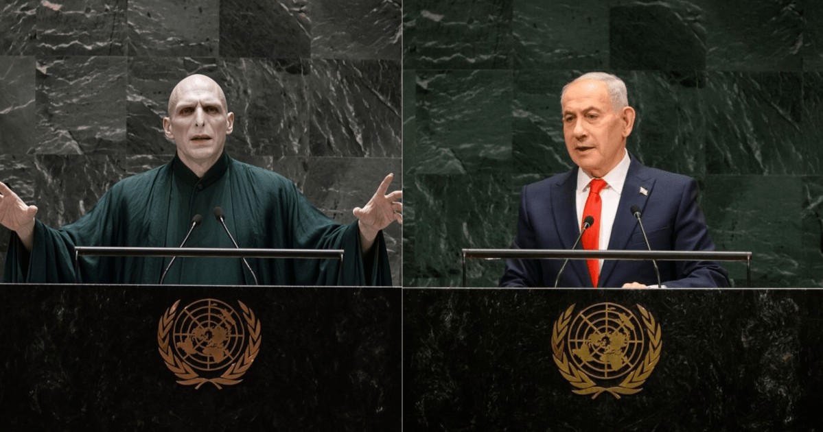 Embaixada do Irã compara Netanyahu na ONU a Voldemort, de Harry Potter