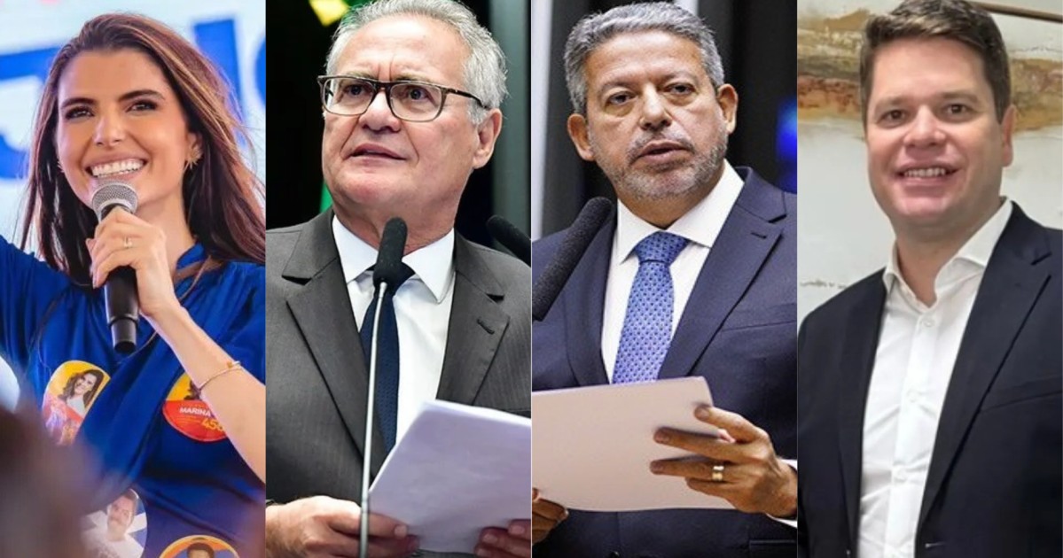 Real Time Senado AL: Marina JHC tem 23%; Renan, 22%; Lira, 20% e Davi, 17%