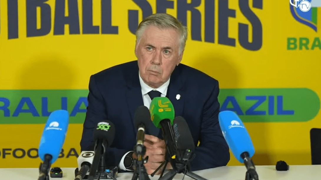 Ancelotti explica por que Rayan não foi titular contra a Austrália