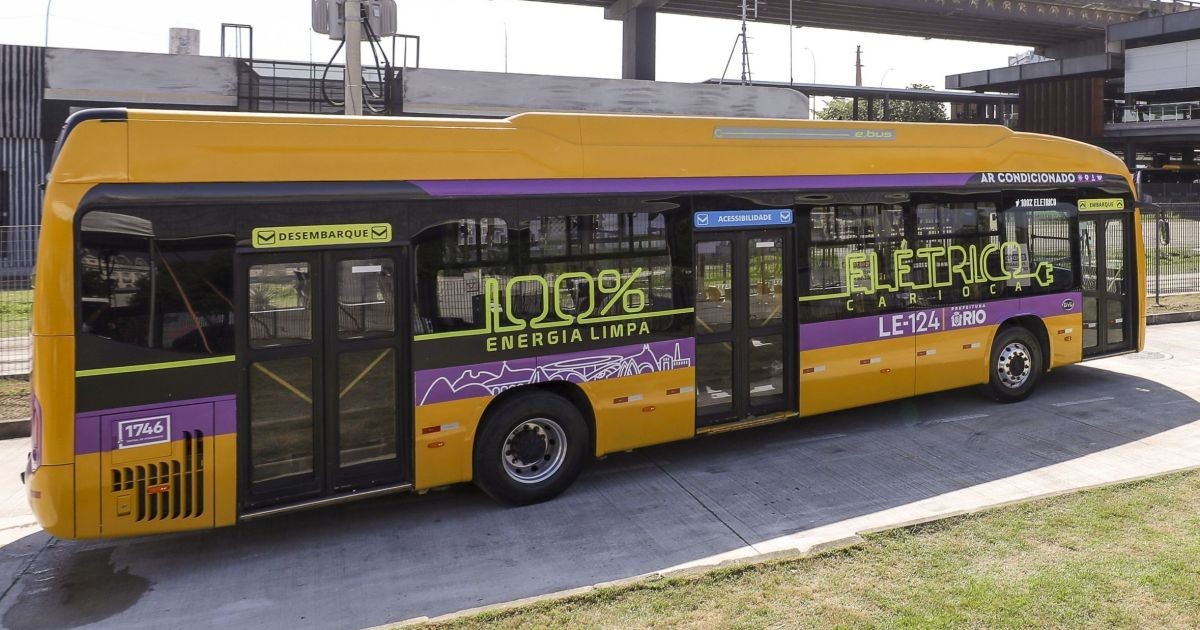 BNDES aprova R$ 329 milhões para eletrificar frota de ônibus do Rio com PPP