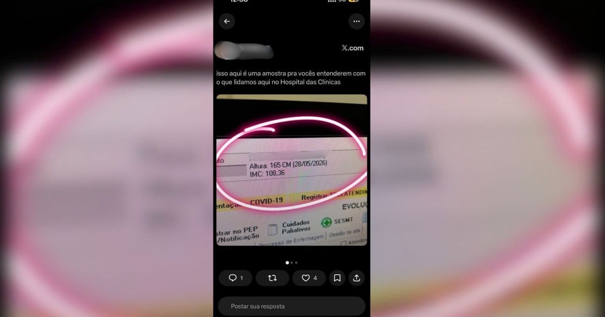 Médico da USP é afastado após debochar de prontuário na internet
