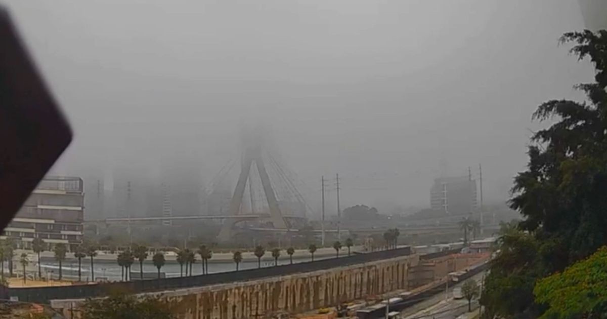 Nevoeiro denso fecha Porto de Santos por 6 horas após ‘noite fantasma’ no litoral de SP