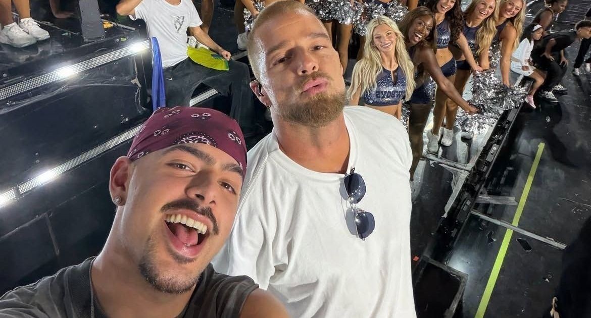 Ricky Martin e Pedro Sampaio ensaiam para show da NFL no Rio